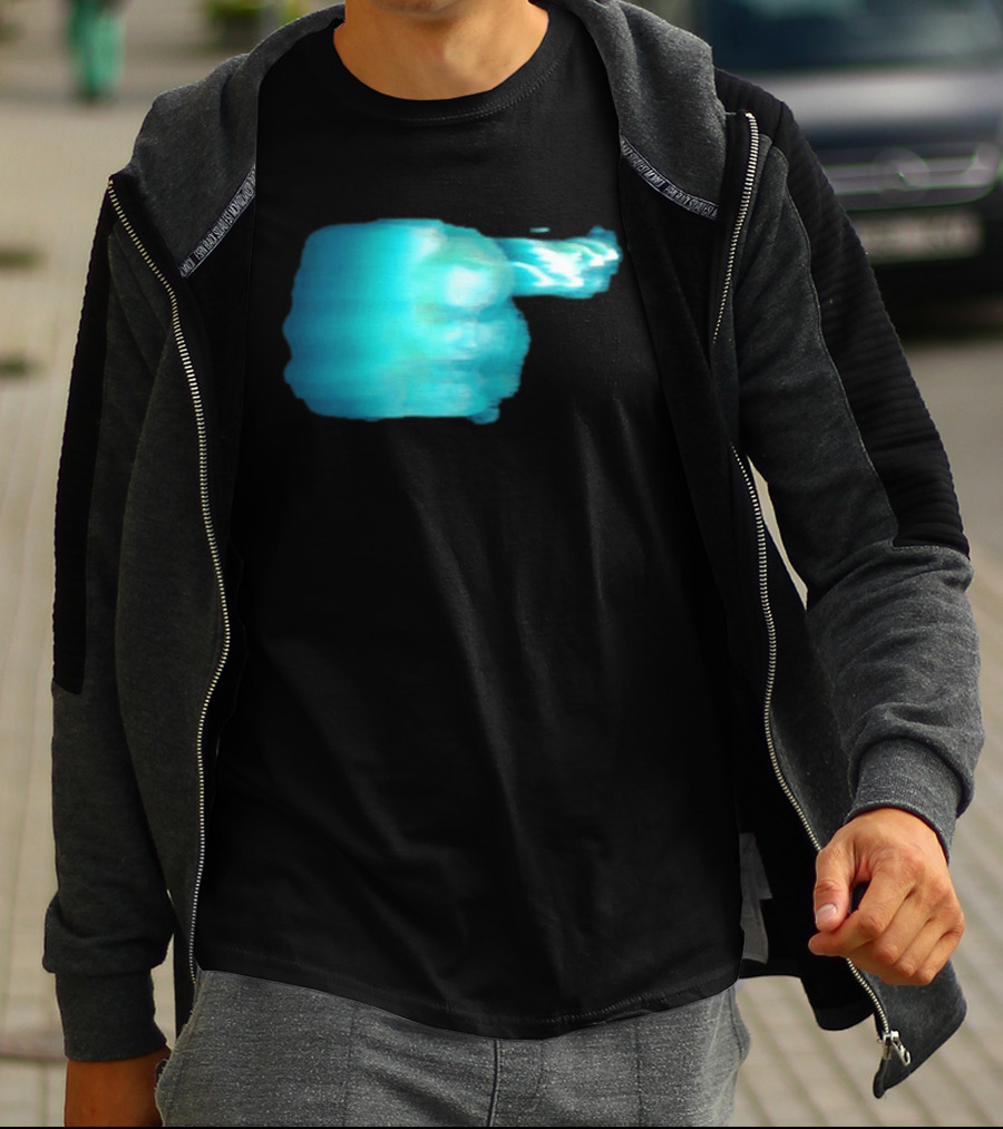 Phoebe Bridgers The Lost Tour 2026 Cyan Electric Aura T-Shirt