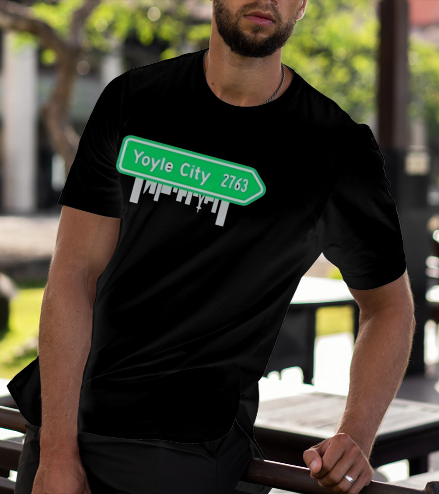 Yoyle City 2763 Road Sign Battle For Dream Island Series T-Shirt