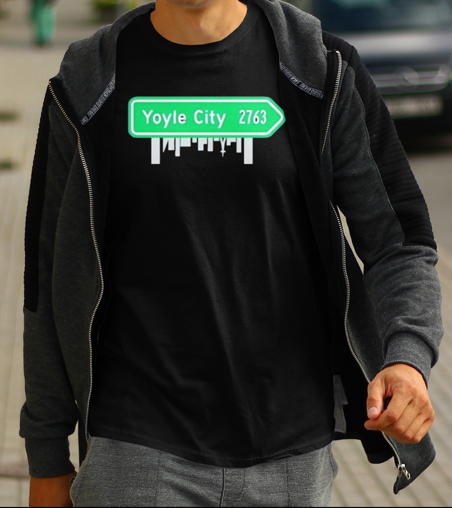 Yoyle City 2763 Road Sign Battle For Dream Island Series T-Shirt