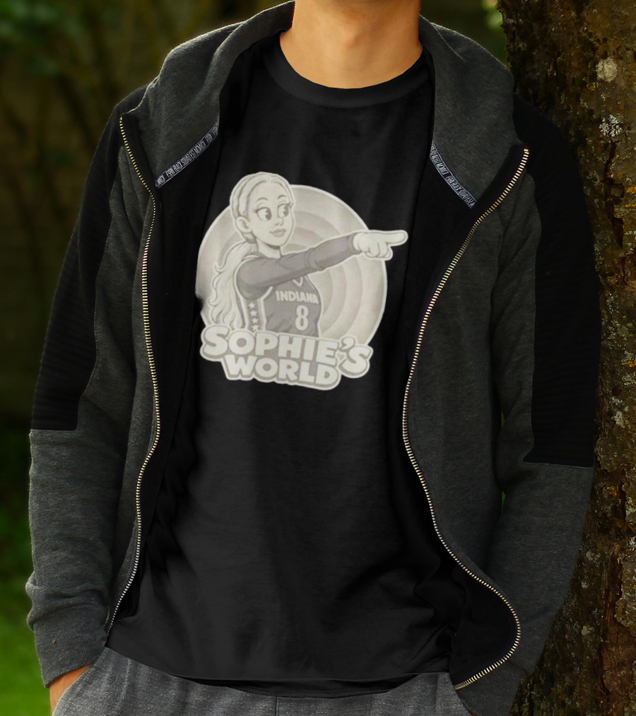 Indiana Fever Sophie's World 8 Basketball Swag T-Shirt