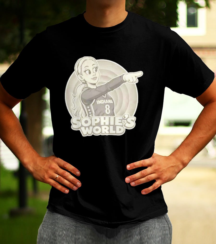 Indiana Fever Sophie's World 8 Basketball Swag T-Shirt