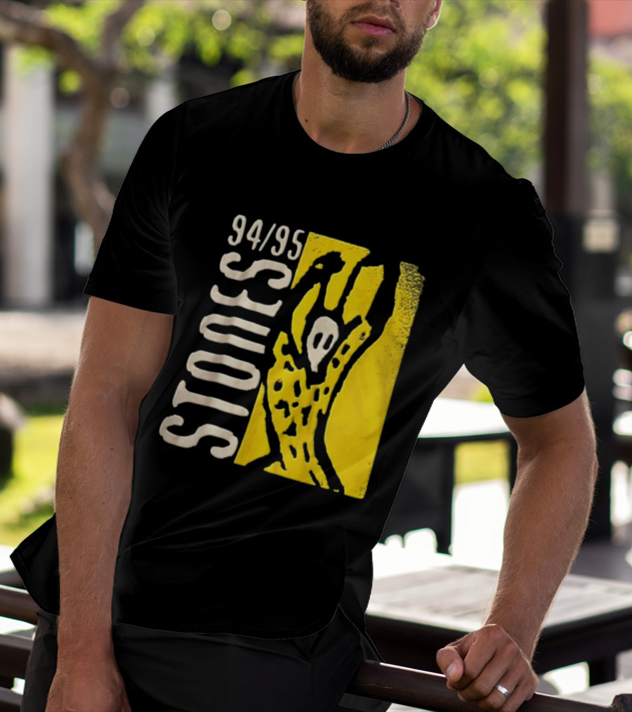 Stones 94 95 Yellow Voodoo Creature Sketch T-Shirt