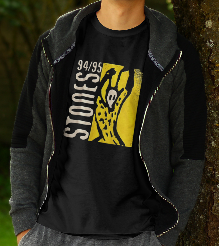 Stones 94 95 Yellow Voodoo Creature Sketch T-Shirt