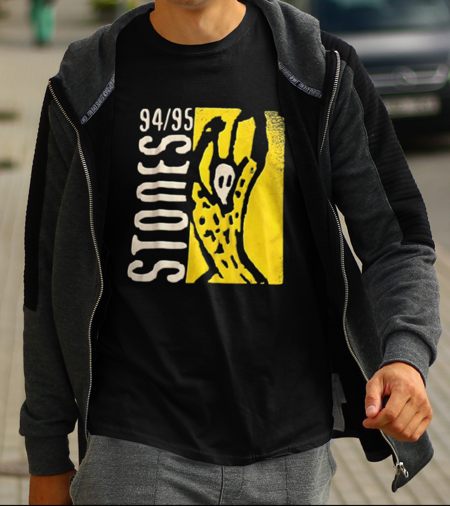 Stones 94 95 Yellow Voodoo Creature Sketch T-Shirt