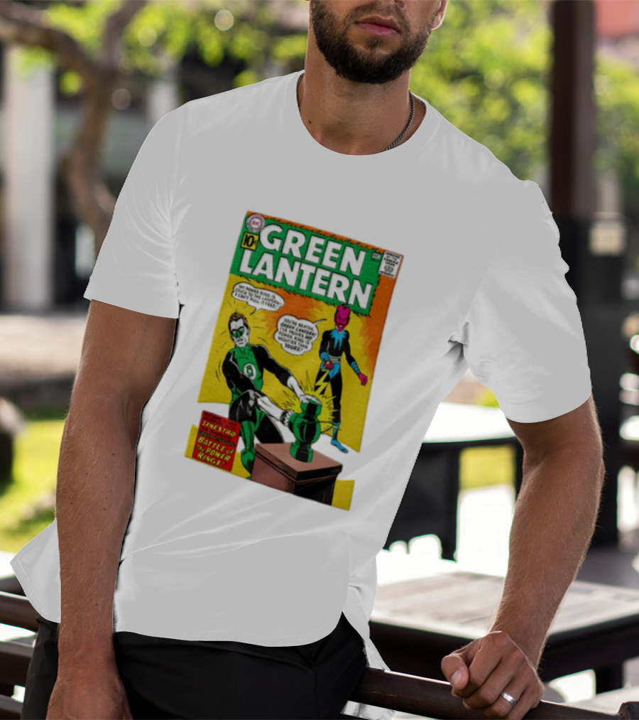 Green Lantern Sinestro Battle Of The Power Rings Comic Cover DC Comics T-Shirt