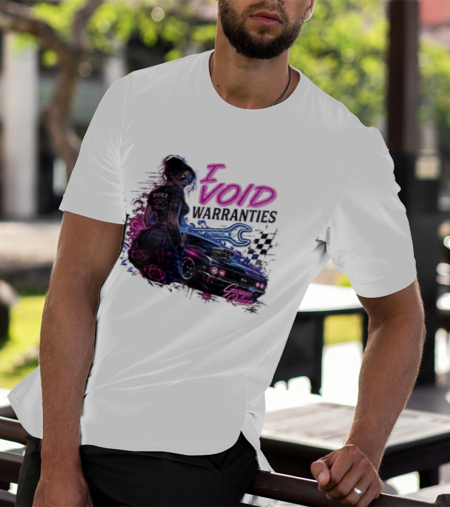 I Void Warranties Garage Queen Car Mechanic T-Shirt