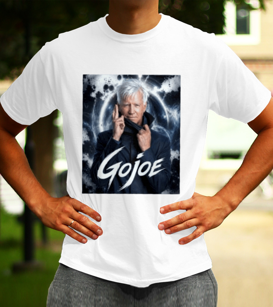 Joe Biden Gojoe Satoru Gojo Jujutsu Kaisen Mashup T-Shirt