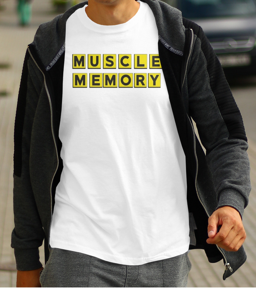 Muscle Memory Fitness Gym Workout Bodybuilding Motivation T-Shirt