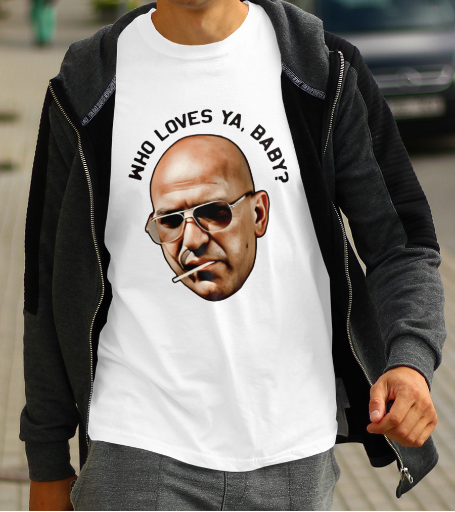 Who Loves Ya Baby Theo Kojak T-Shirt