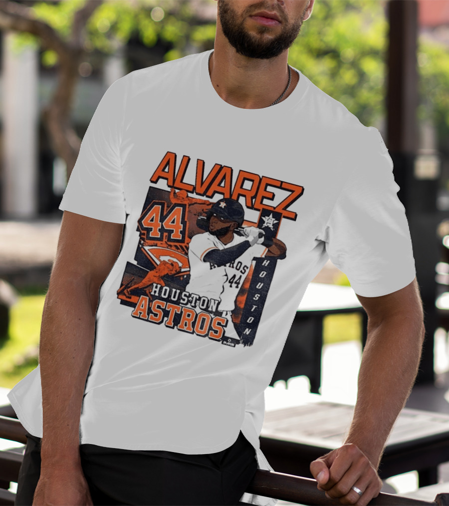 Yordan Alvarez 44 Houston Astros Player Edition MLB T-Shirt