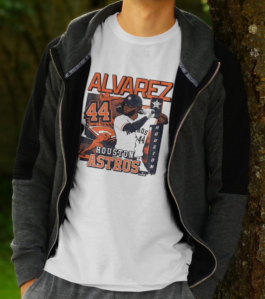 Yordan Alvarez 44 Houston Astros Player Edition MLB T-Shirt