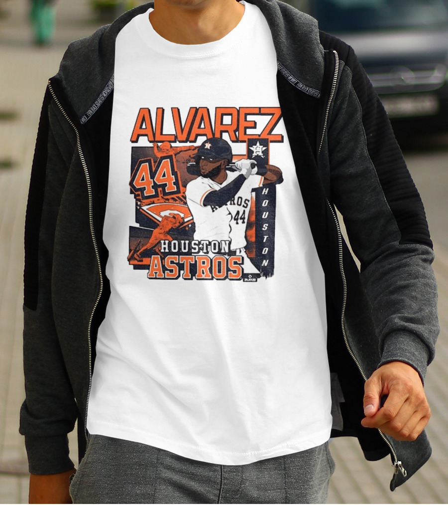 Yordan Alvarez 44 Houston Astros Player Edition MLB T-Shirt