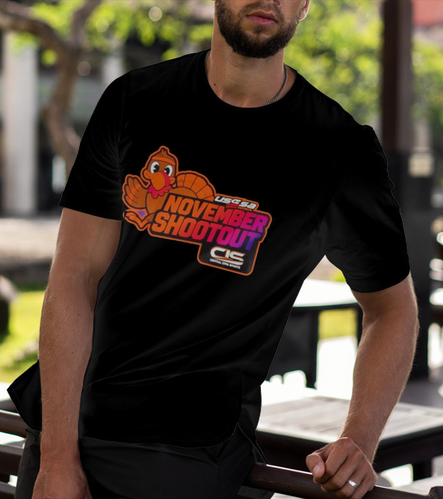 USSSA Iowa November Shootout CIS Central Iowa Sports Turkey 2026 T-Shirt