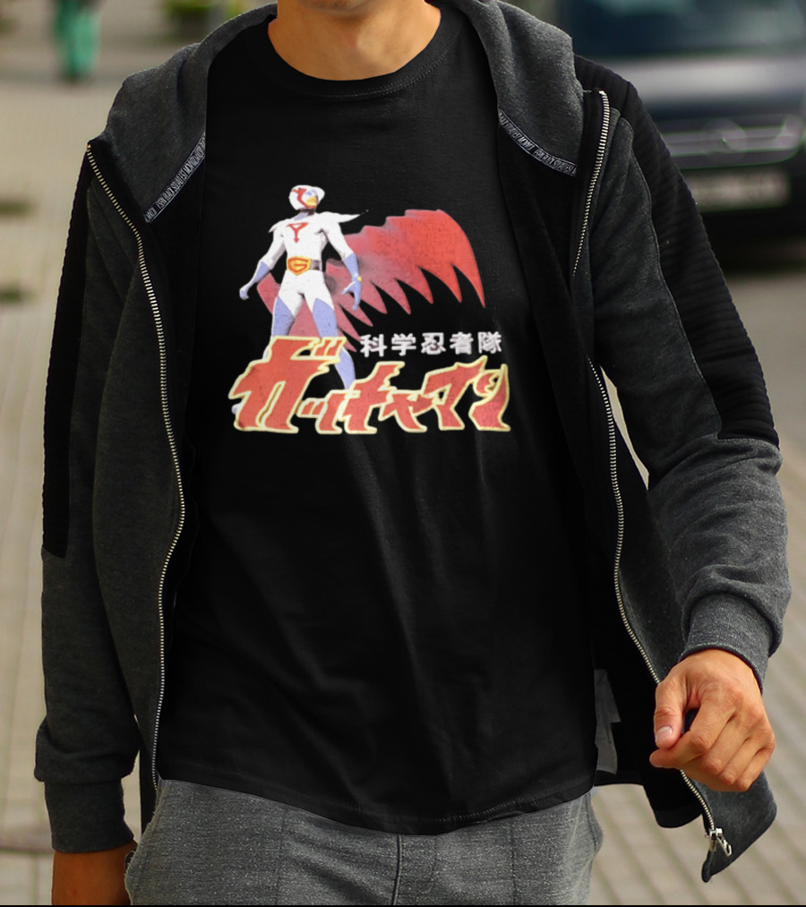 Ken The Eagle Science Ninja Team Gatchaman T-Shirt
