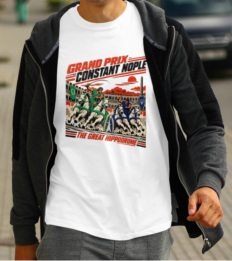 Grand Prix Constantinople Chariot Racers The Great Hippodrome T-Shirt