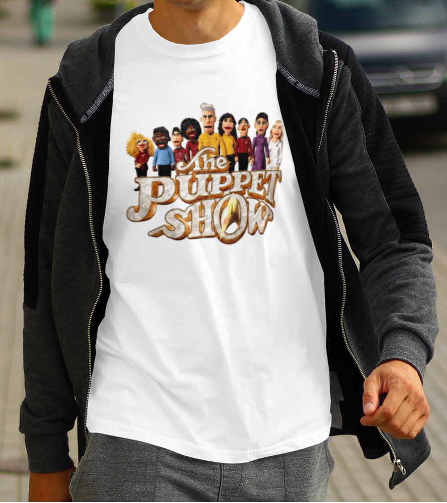 The Puppet Show Star Trek Parody Crew Puppets T-Shirt