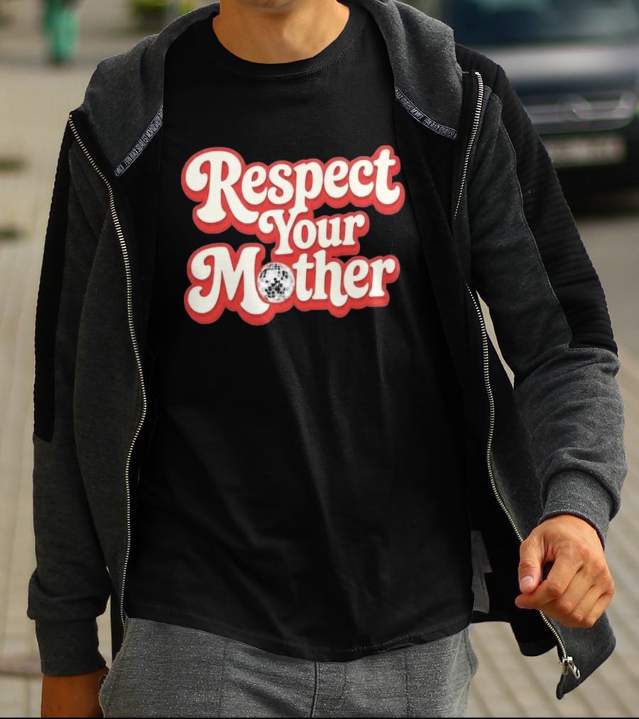Respect Your Mother Soccer Ball 2026 T-Shirt