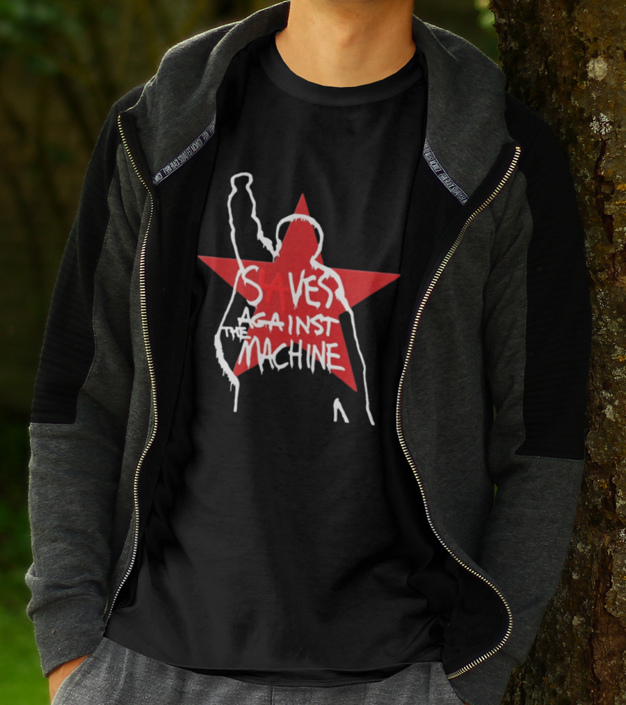 Saves Against The Machine Red Star T-Shirt