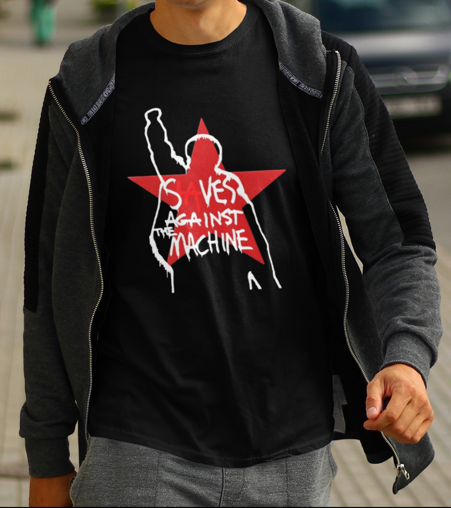Saves Against The Machine Red Star T-Shirt