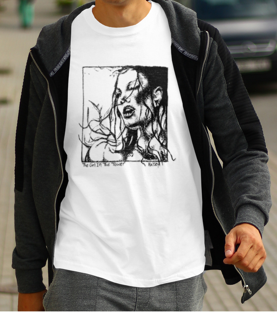 Halsey The Girl In The Tower Enchanted Forest Shadows T-Shirt