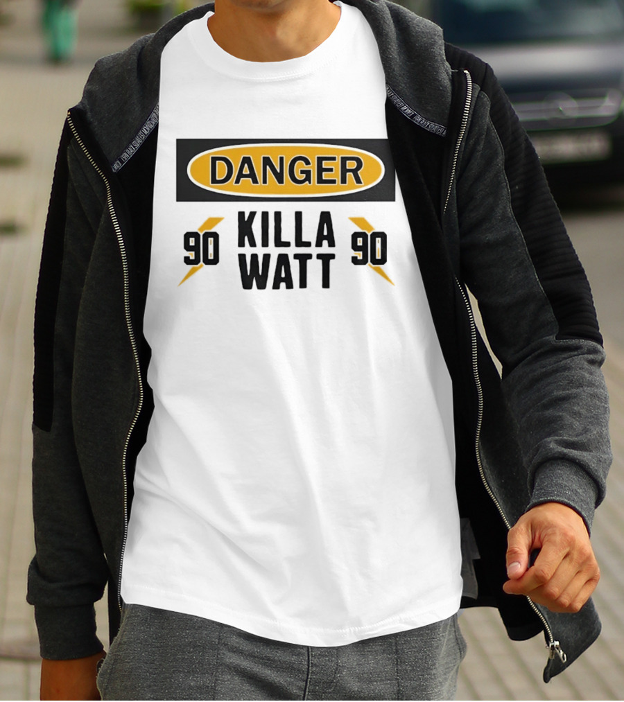 Danger Killa Watt 90 Pittsburgh Steelers TJ Watt T-Shirt