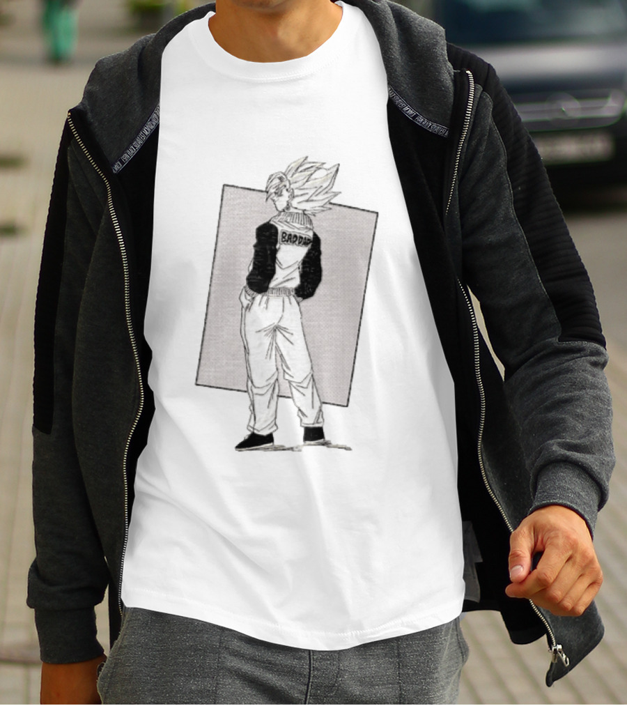 Vegito Dragon Ball Z BADDAD Jacket Iconic Saiyan Fusion T-Shirt