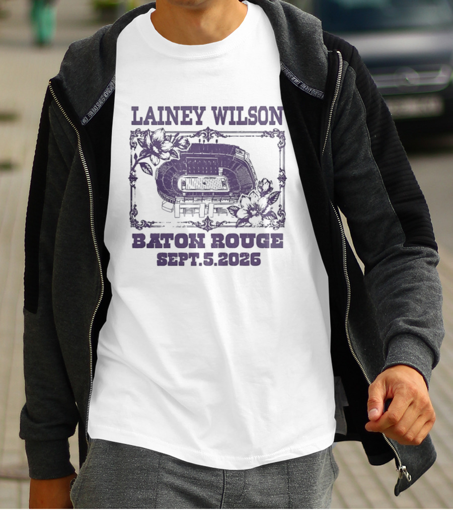 Lainey Wilson Baton Rouge September 5 2026 Vintage Concert T-Shirt
