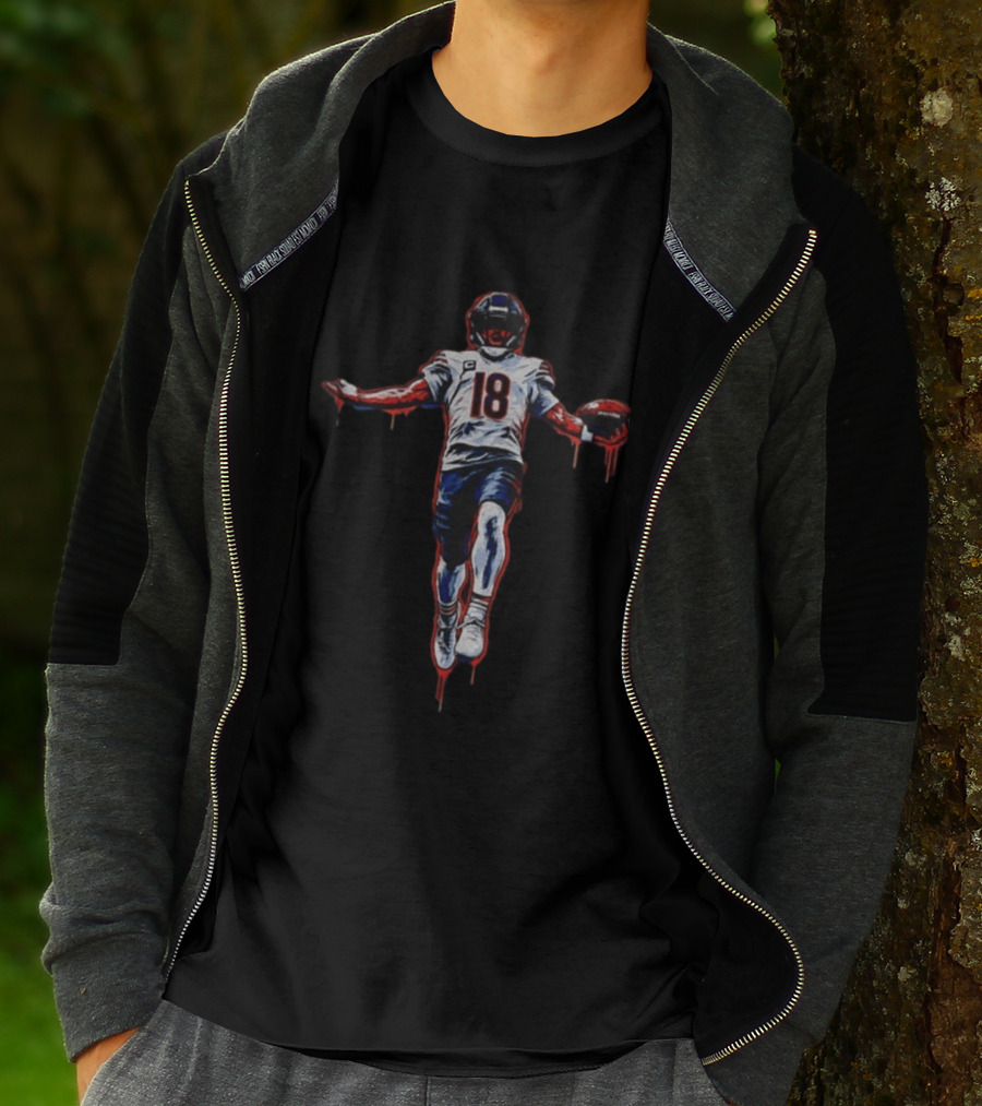Chicago Bears Caleb Williams Number 18 Football Legend T-Shirt