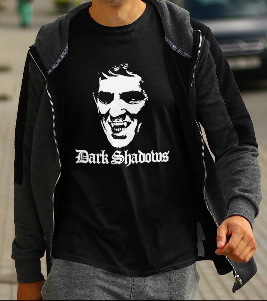 Dark Shadows Barnabas Collins Vampire Face Iconic Series T-Shirt