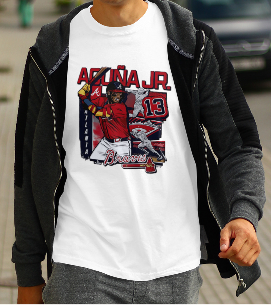 Ronald Acuna Jr. 13 Atlanta Braves 2026 Baseball MLB T-Shirt