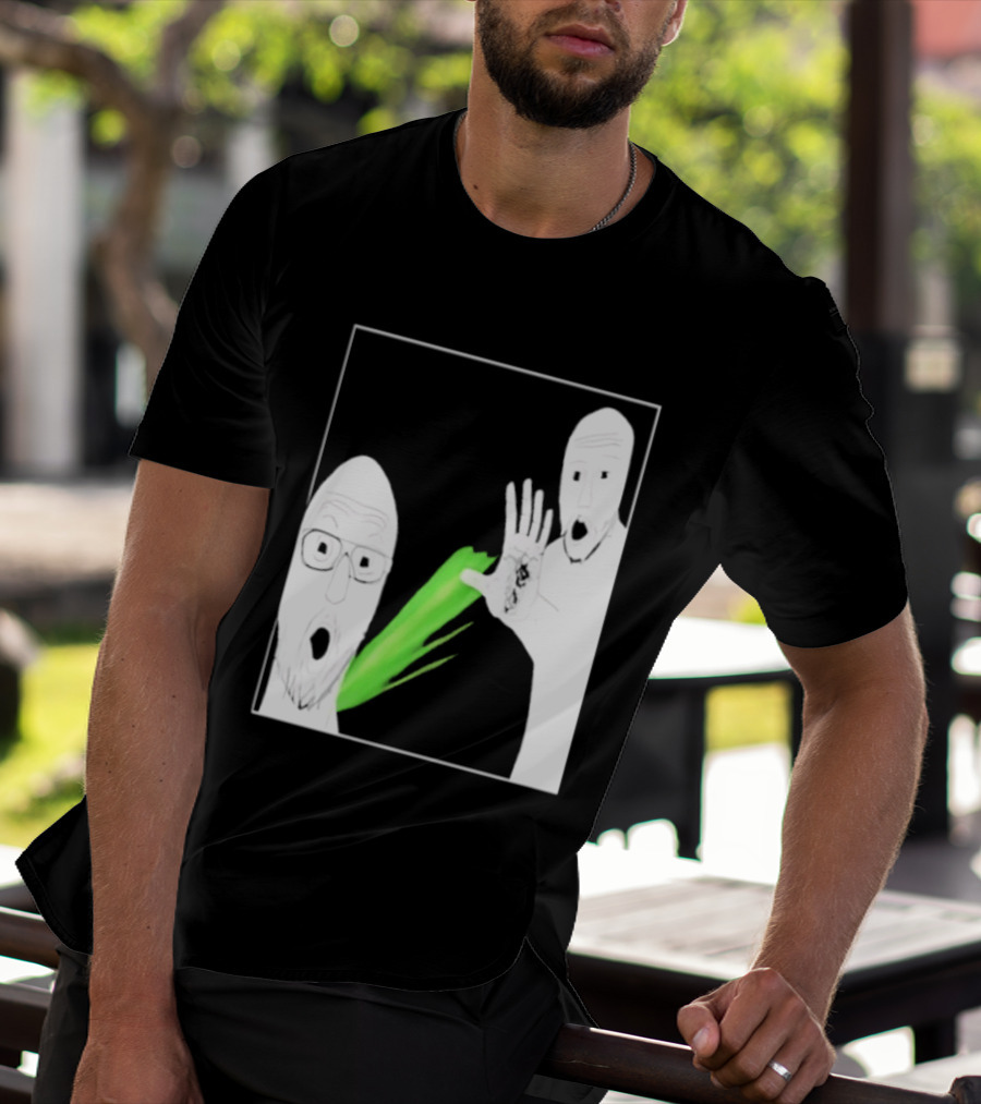 Soyjak Pointing Meme Wholesome Internet Reaction T-Shirt