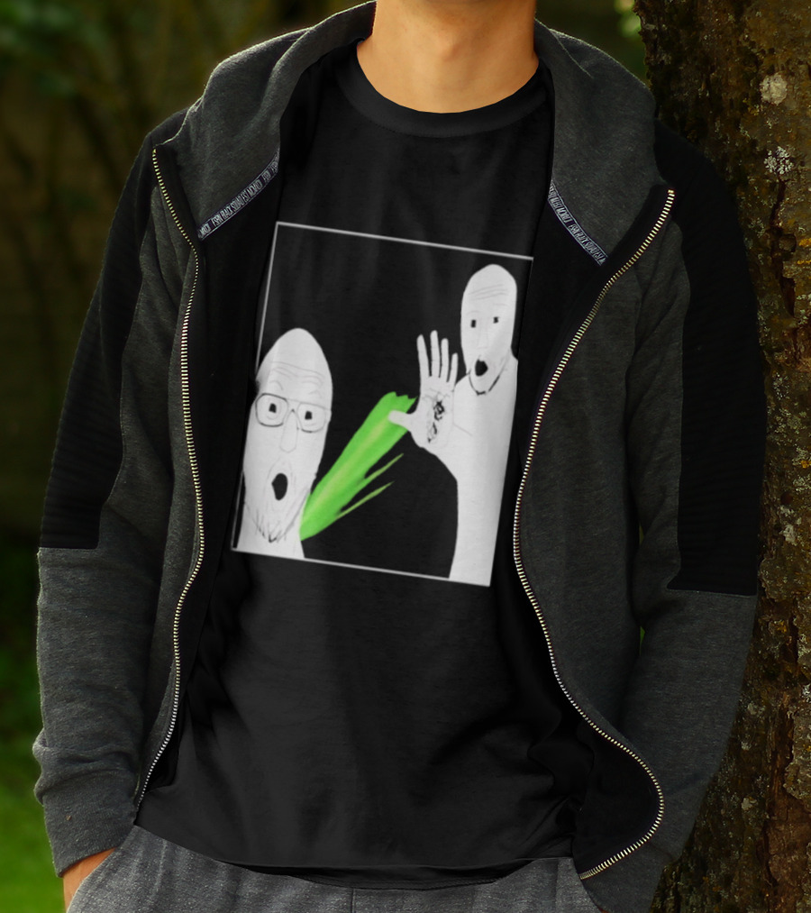 Soyjak Pointing Meme Wholesome Internet Reaction T-Shirt