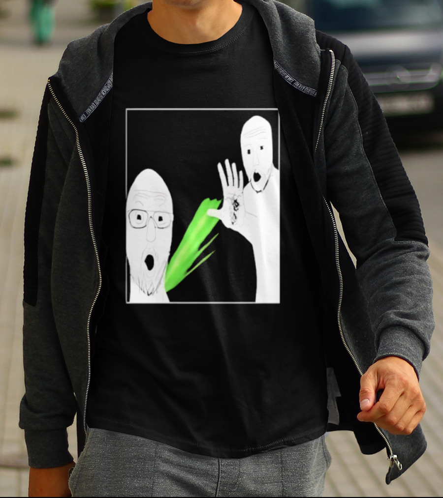 Soyjak Pointing Meme Wholesome Internet Reaction T-Shirt