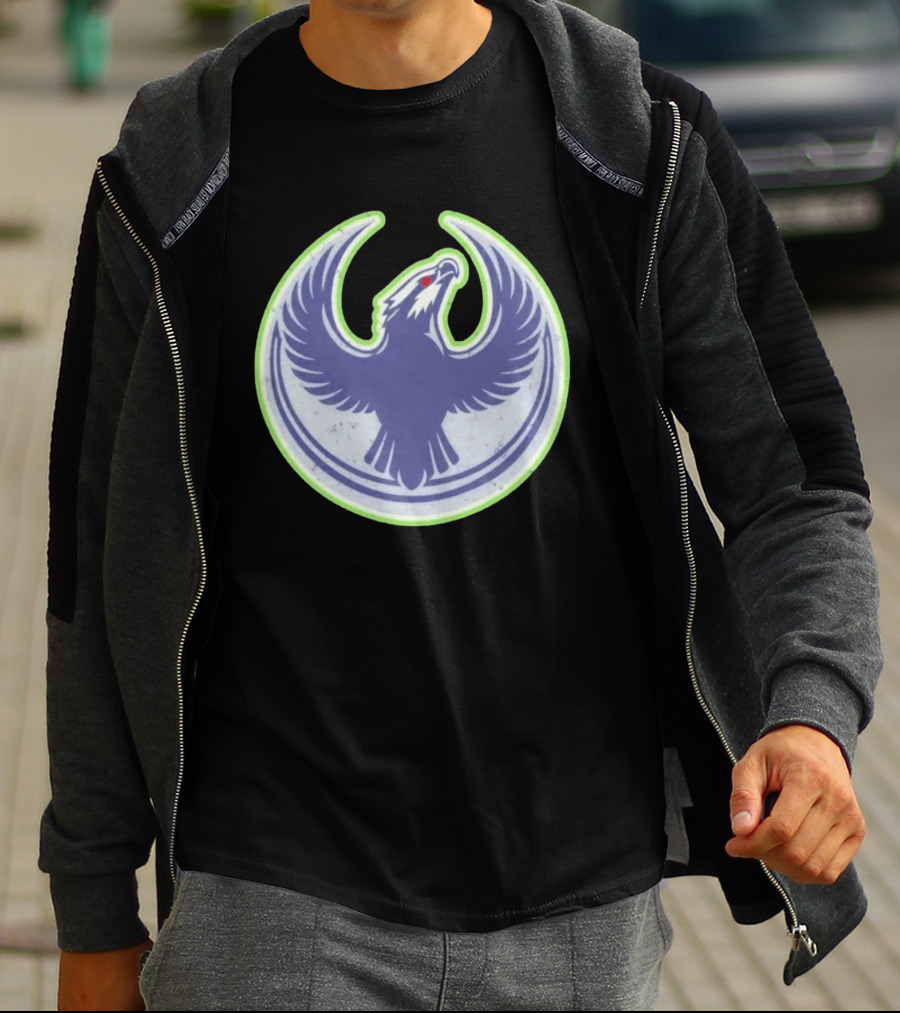 Seattle Rebel Alliance Distressed Eagle T-Shirt