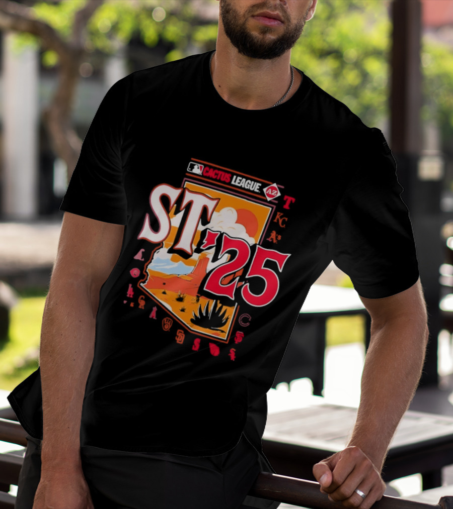 Cactus League 2025 Arizona Spring Training MLB AZ ST'25 T-Shirt