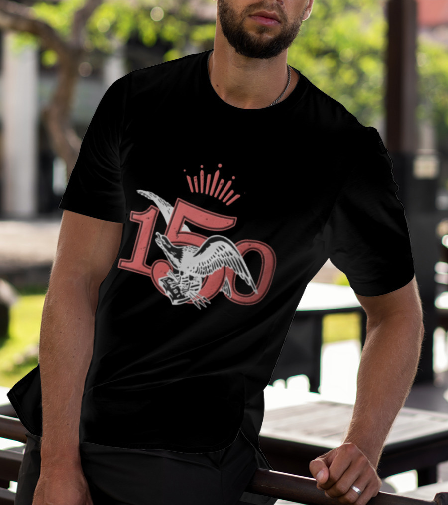 Texas A And M University 150th Anniversary 1876 Eagle Crown T-Shirt