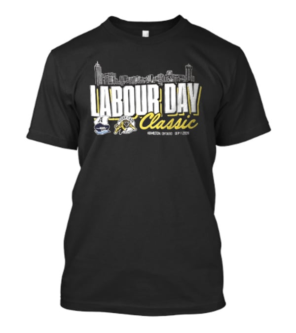 Toronto Argonauts Hamilton Tiger Cats Labour Day Classic 2026 Skyline Event T-Shirt