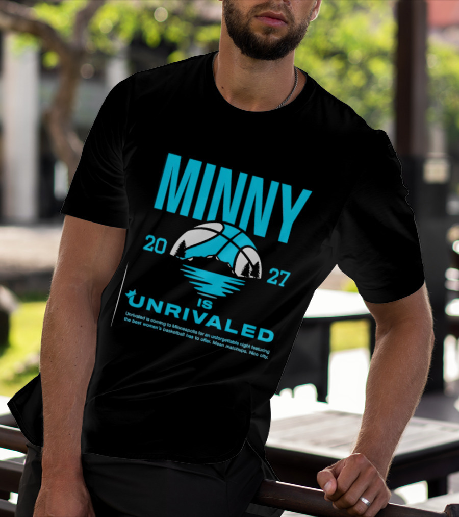 Minny 2027 Unrivaled Basketball Season 3 Bus Tour Event T-Shirt