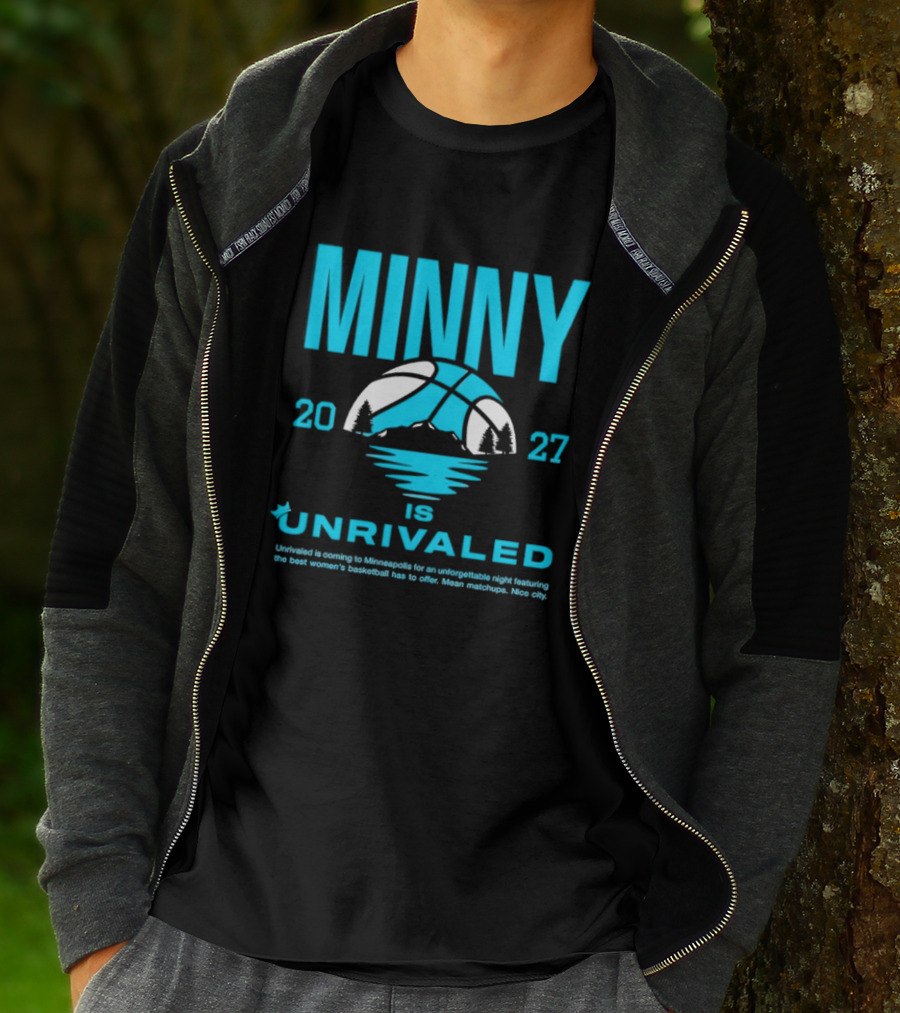 Minny 2027 Unrivaled Basketball Season 3 Bus Tour Event T-Shirt