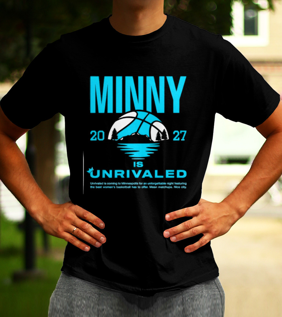Minny 2027 Unrivaled Basketball Season 3 Bus Tour Event T-Shirt