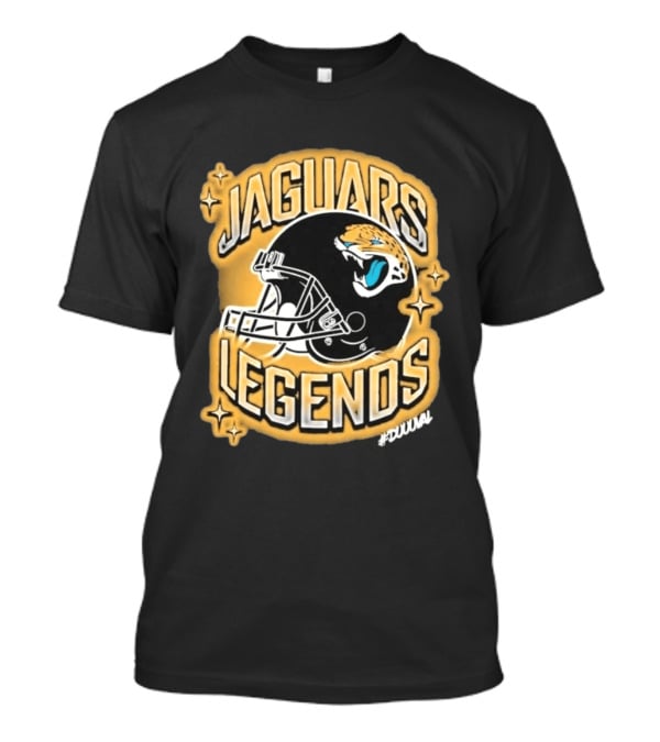Jacksonville Jaguars Legends DUUUVAL Football Helmet T-Shirt