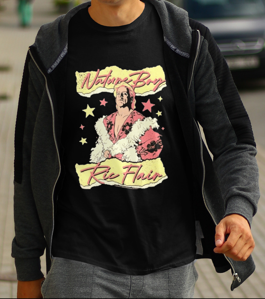 Nature Boy Ric Flair Distressed Vintage Wrestling T-Shirt