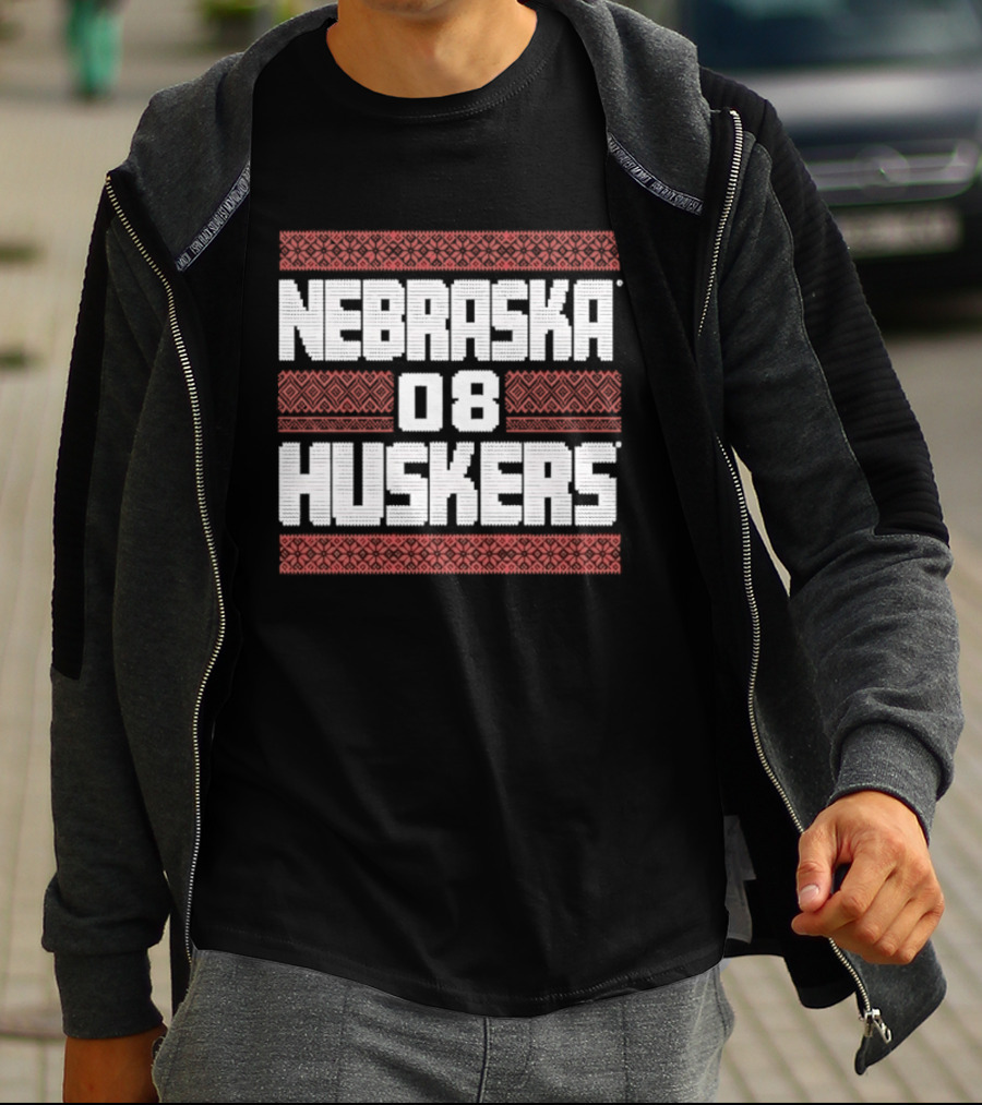 Nebraska 08 Huskers College Football NCAA T-Shirt