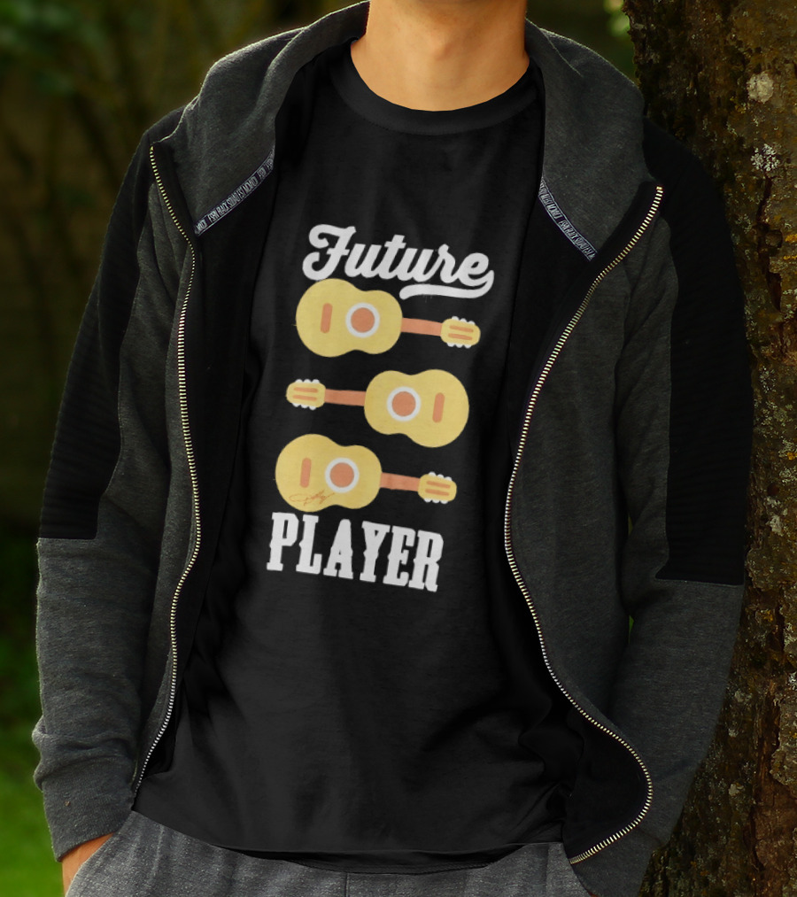 Future Dolly Guitar Music Player T-Shirt