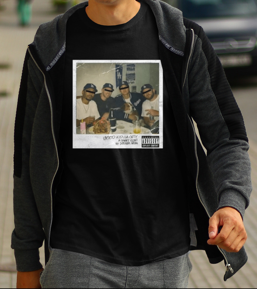 Good Kid La City A Short Film By Dodger Nation La Dodgers Baseball Team T-Shirt