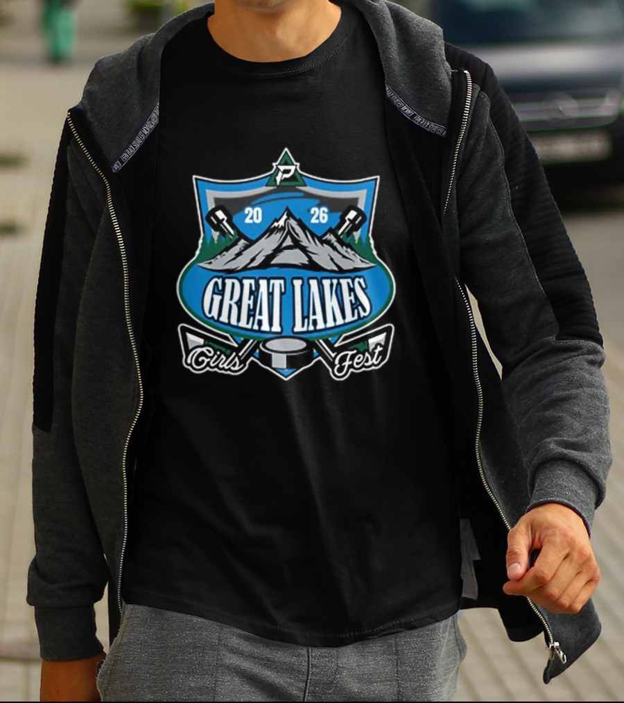 PIP Great Lakes Girls Fest 2026 Hockey Tournament Series T-Shirt
