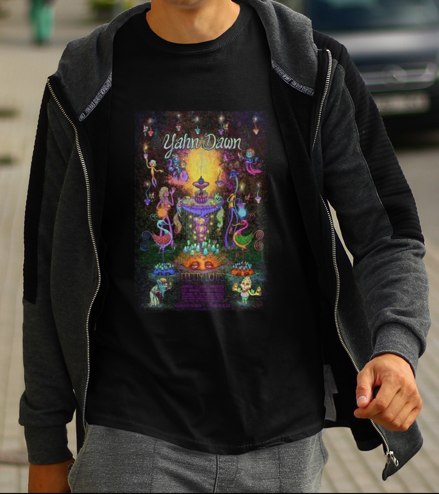 Pretty Lights Yahn Dawn 09.18.2026 Limited Festival Buena Vista Colorado Psychedelic Artistry T-Shirt