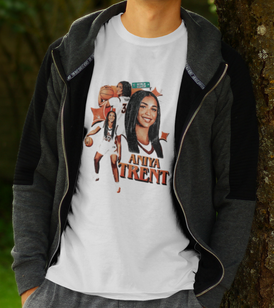Aniya Trent Dayton Ohio Basketball Player The Burg Sign T-Shirt