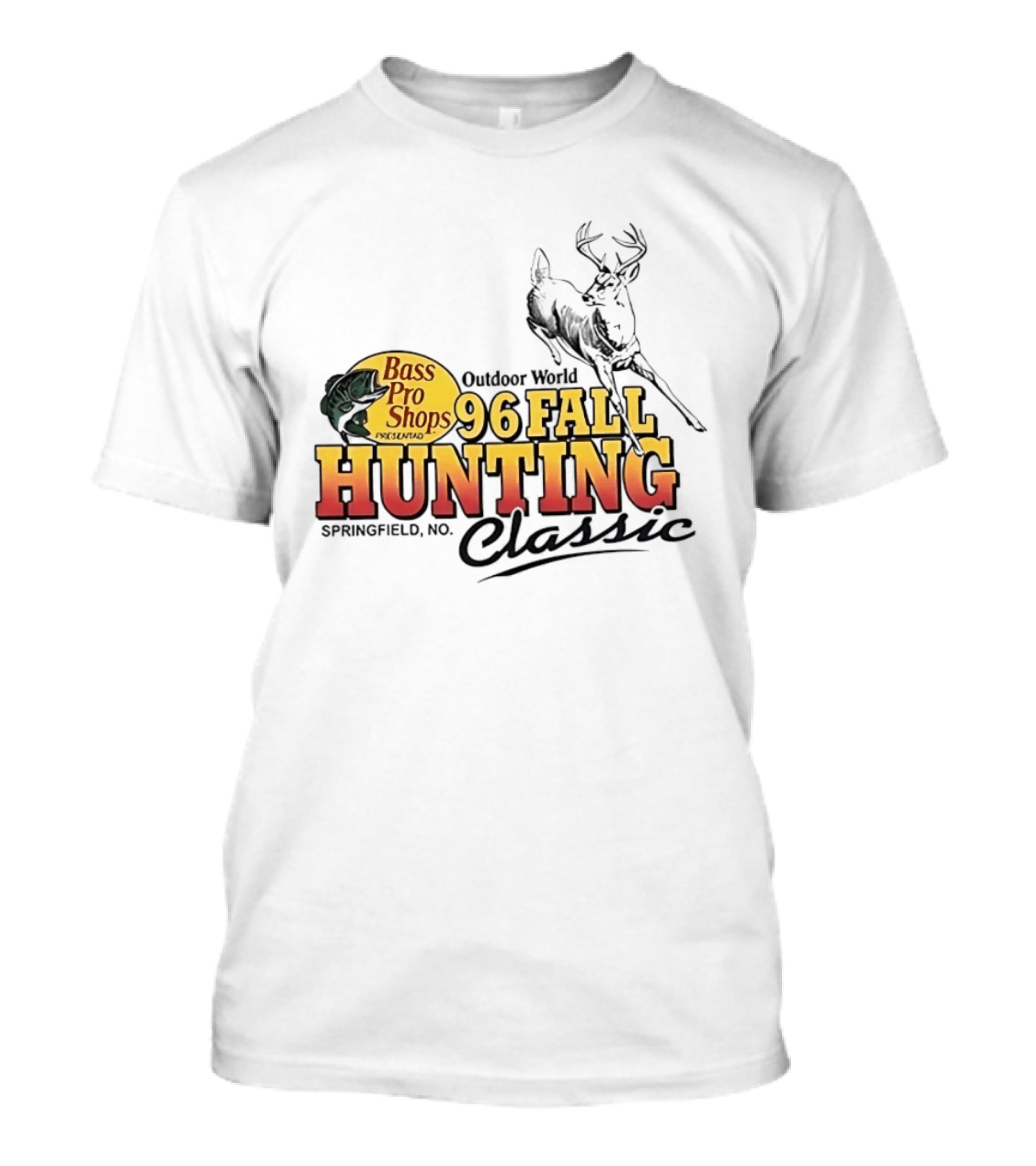 Bass Pro Shops Outdoor World 96 Fall Hunting Classic Springfield MO T-Shirt