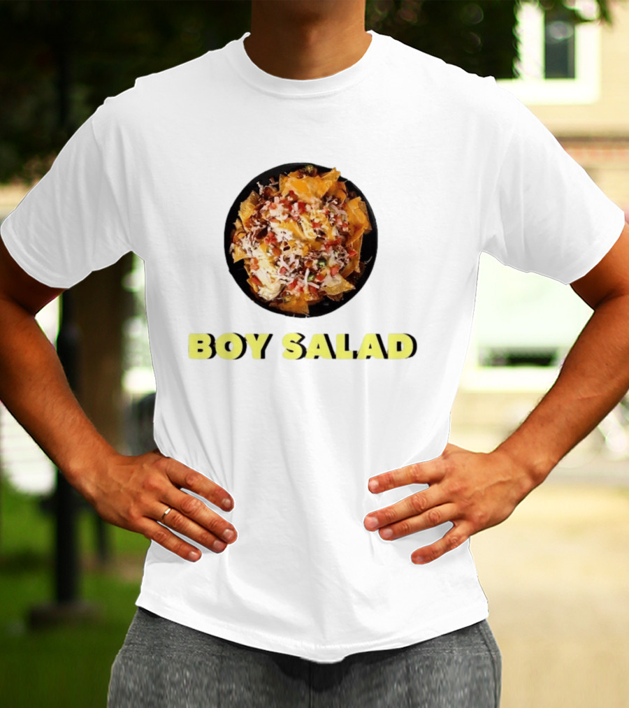 Boy Salad Nachos Snack Meme Food T-Shirt